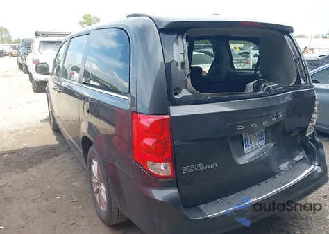 2019 Dodge Grand Caravan Sxt из США, поврежденный, VIN 2C4RDGCG9KR517237